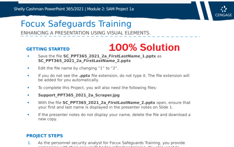 Focux Safeguards Training